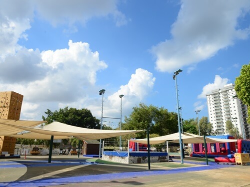 אדרנלין בשטח פארק אתגרים